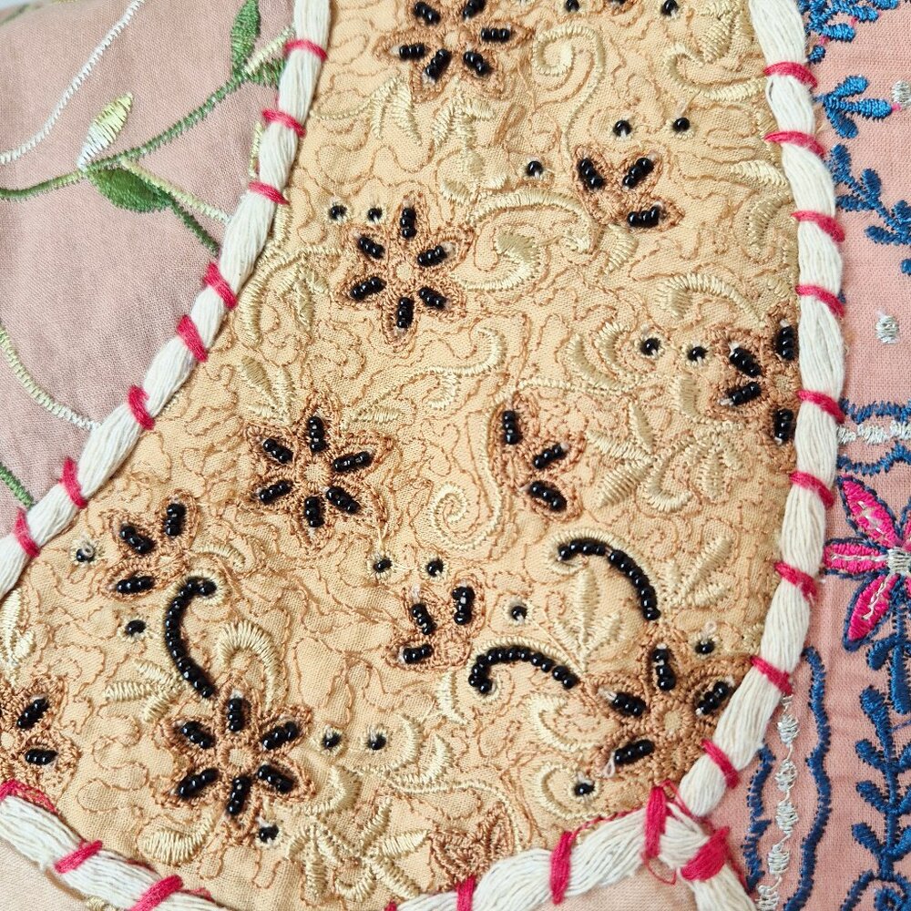NWT Mes Demoiselles Paris 275 € New Manipura Embroidered Beaded Cropped Vest - Picture 10 of 16